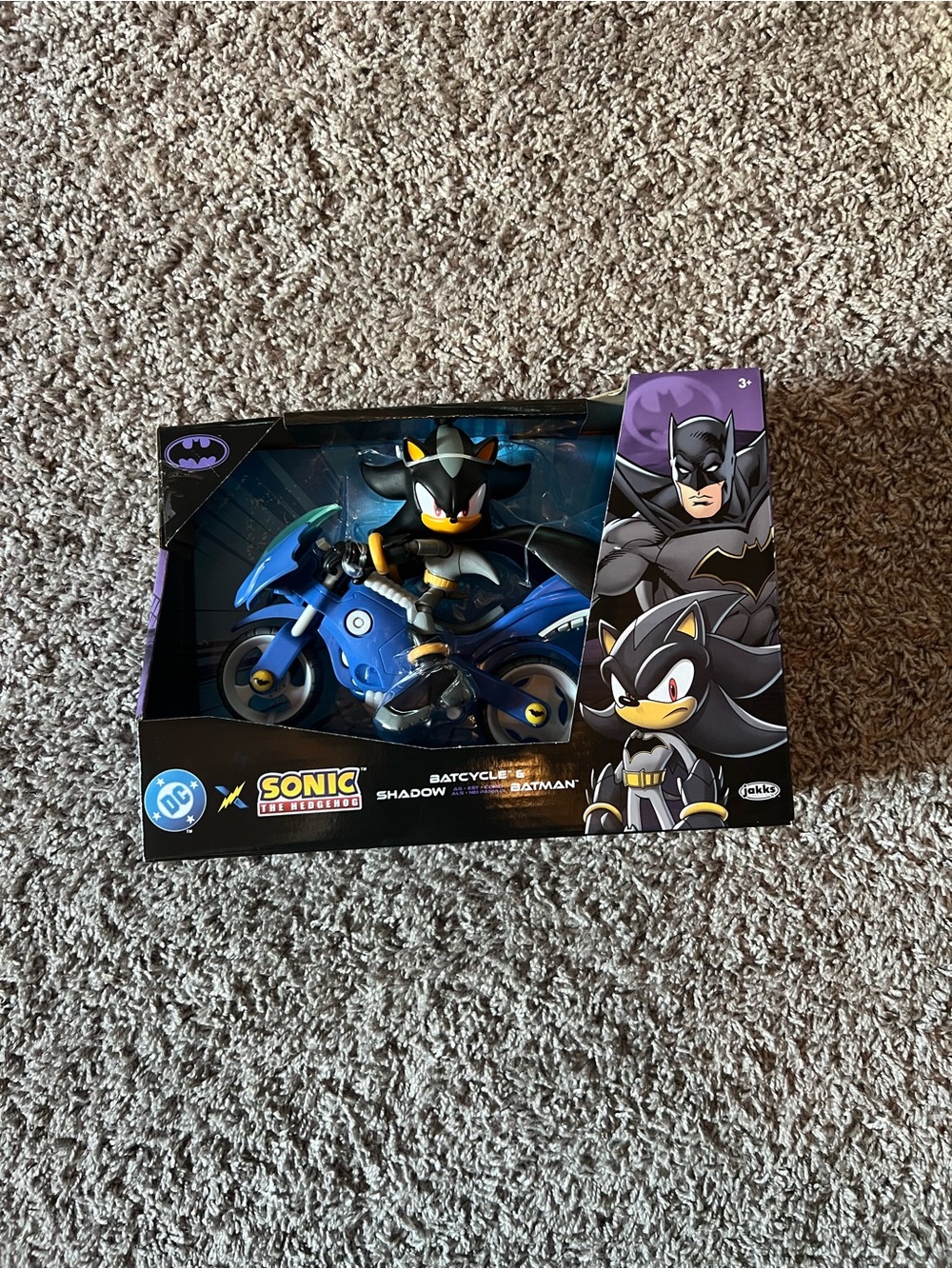 Sonic the Hedgehog Shadow Batcycle Playset - Blue - Jakks Pacific